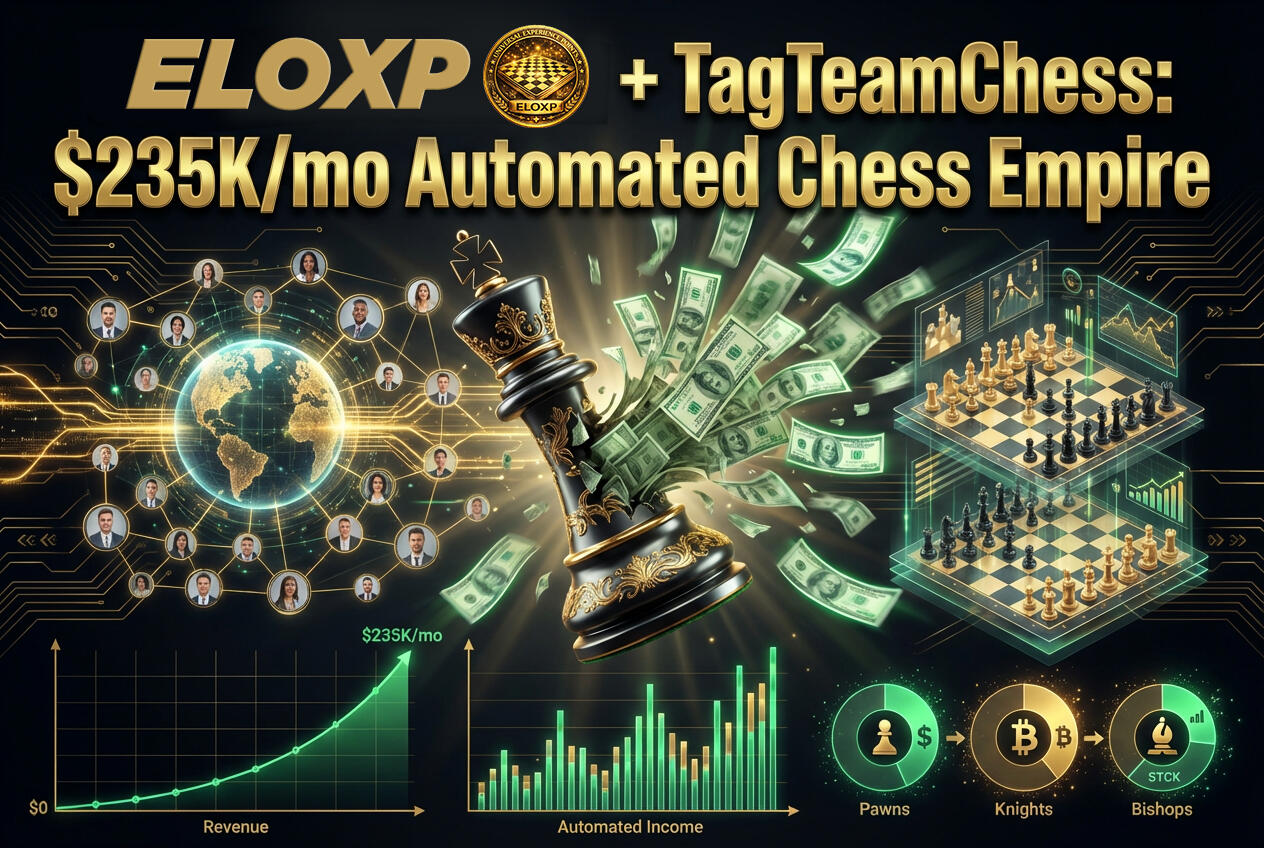 ELOXP - The Knockout Chess High-Stakes Tournament Economy The Settlement and Accounting layer for Competitive Chess Tournaments - The Stripe + LinkedIn of Global Chess - built on top of existing chessboards, not in competition with them.