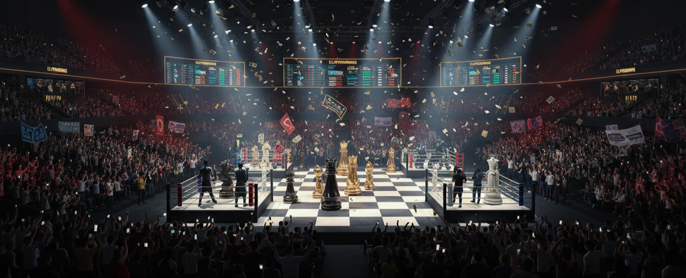 The Settlement and Accounting layer for Competitive Chess Tournaments - The Stripe + LinkedIn of Global Chess - built on top of existing chessboards, not in competition with them.